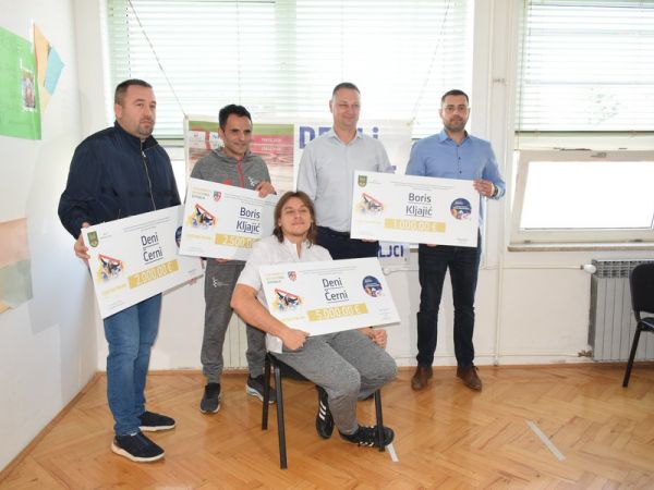 Grad i Županija nagradili Denija Černija i Borisa Kljaića za sjajan uspjeh u Indiji
