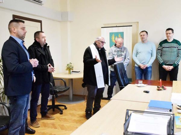 Ovogodišnji blagoslov tradicionalno završen blagoslovom Gradske uprave Ovogodišnji blagoslov tradicionalno završen blagoslovom Gradske uprave
