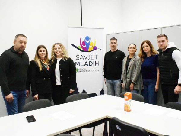 Konstituiran novi saziv Savjeta mladih Grada Grubišnoga Polja Konstituiran novi saziv Savjeta mladih Grada Grubišnoga Polja