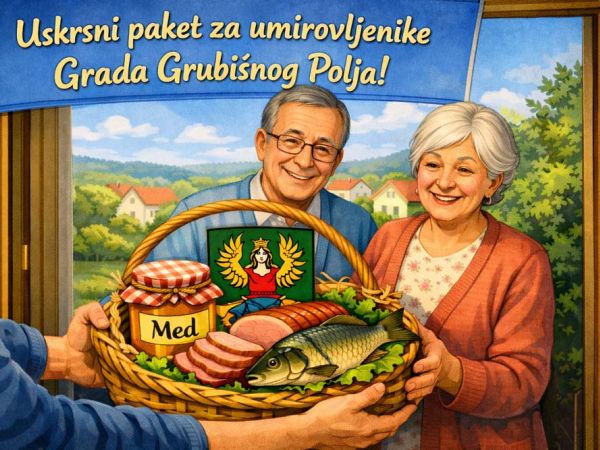 Grad će ove godine za Uskrs iznenaditi sve gradske umirovljenike ! Svima prigodni paketi