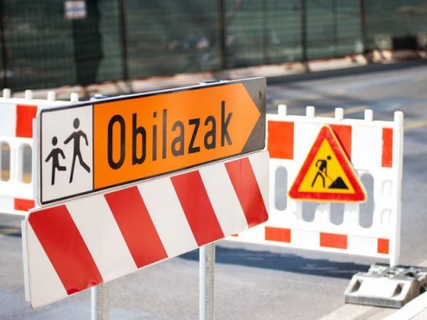 Odluka o privremenom zatvaranju ceste DC 5
