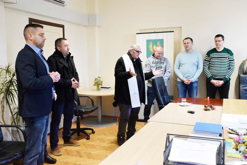 Ovogodišnji blagoslov tradicionalno završen blagoslovom Gradske uprave