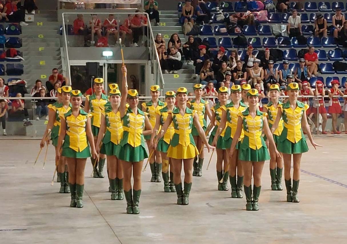Mažoretkinje na Europskom prvenstvu u Italiji uspješno predstavile sebe, grad i zavičaj 