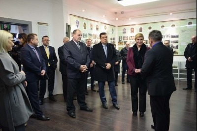 Predsjednica Kolinda Grabar Kitarović u Grubišnom Polju - 12. prosinca 2017.