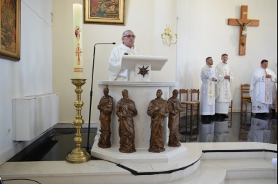 Posveta oltara u crkvi Svih svetih Veliki Zdenci