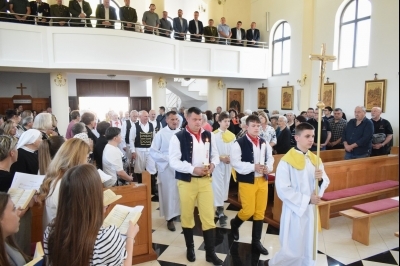 Posveta oltara u crkvi Svih svetih Veliki Zdenci