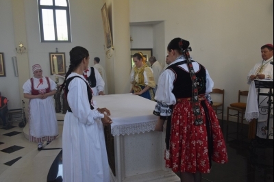 Posveta oltara u crkvi Svih svetih Veliki Zdenci