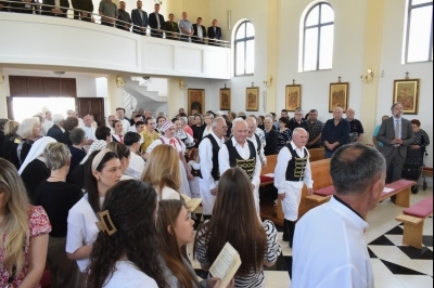 Posveta oltara u crkvi Svih svetih Veliki Zdenci