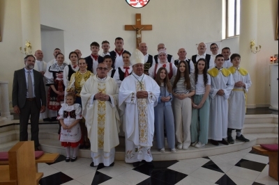 Posveta oltara u crkvi Svih svetih Veliki Zdenci