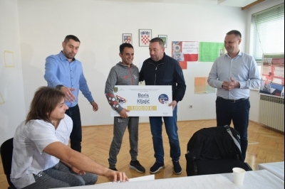 Nagrađivanje Denija Černija i Borisa Kljaića 