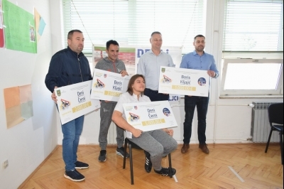 Nagrađivanje Denija Černija i Borisa Kljaića 