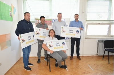 Nagrađivanje Denija Černija i Borisa Kljaića 