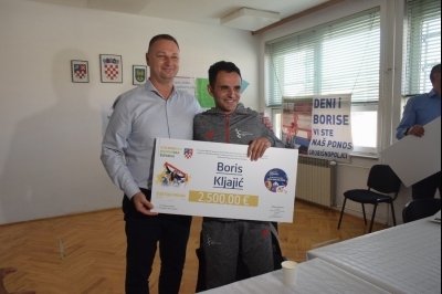 Nagrađivanje Denija Černija i Borisa Kljaića 