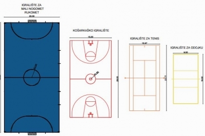 Početak radova na rekonstrukciji igrališta srednje škole
