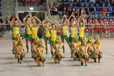 Mažoretkinje nakon povratka iz Italije 2026.