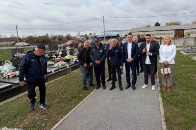 Svijeće Svi sveti - župan i gradonačelnik 2026.